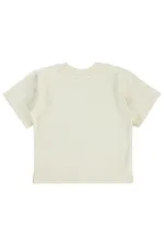 T-shirt garçon ivoire 2-5 ans - Lot