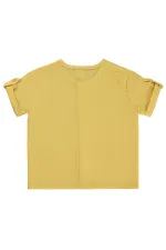 T-shirt bébé 0-24 mois moutarde foncée - Lot