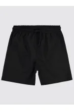 Boys Swim Shorts 10-13 Years Black - Package