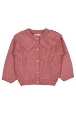 Kız Çocuk Hırka 2-5 Yaş Koyu Pembe - Paket