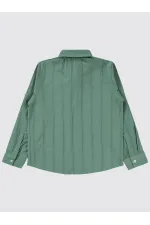 Chemise garçon 10-13 ans kaki - Emballage