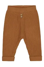 Baby Sweatpants 0-24 Months Dark Mustard - Pack