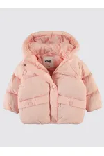 Kız Çocuk Mont 2-5 Yaş Pudra - Paket