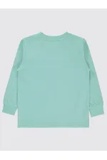 Erkek Çocuk Sweatshirt 2-5 Yaş Turkuaz - Paket