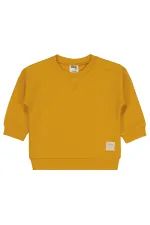 Sweat-shirt bébé 0-24 mois moutarde - Lot