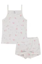Kız Çocuk İç Çamaşırı Takım 2-9 Yaş Ekru - Paket