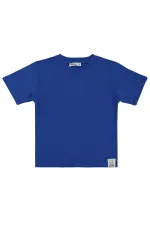 T-shirt garçon KM 2-5 ans bleu marine foncé - Lot