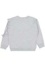 Girls' Sweatshirt 6-9 Years Old Caramel - Package