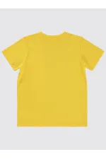Erkek Çocuk Tişört 2-5 Yaş Sarı - Paket