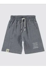 Shorty garçon 6-9 ans indigo - Paquet