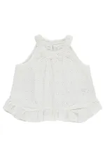 Kız Çocuk Takım 6-9 Yaş Kırık Beyaz - Paket