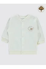 Gilet bébé écru 0-24 mois - Emballage