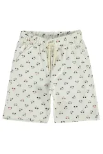 Erkek Çocuk Şort 2-5 Yaş Bej - Paket