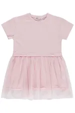 Combinaison et robe pour filles, 6-9 ans, rose poudré - Lot