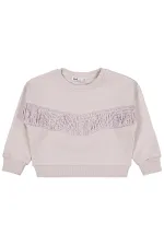 Girl Sweatshirt 2-5 Years Old Light Beige - Package