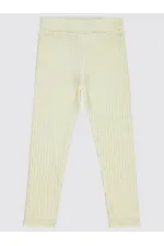 Collants pour filles de 6 à 9 ans, couleur craie - Lot