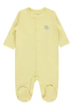 Grenouillère bébé 0-24 mois jaune - Emballage