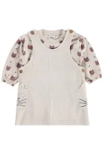 Combinaison et robe bébé 0-24 mois couleur pierre - Emballage