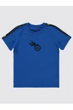 T-shirt garçon 6-9 ans turquoise foncé - Emballage