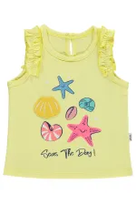 Bebek Tişört 0-24 Ay Limon Sarısı - Paket