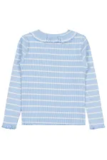 Kız Çocuk Sweatshirt 6-9 Yaş Mavi - Paket