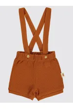 Bebek Şort 0-24 Ay Tarçın - Paket