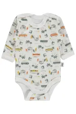 Body bébé à boutons-pression 0-24 mois, écru - Emballage