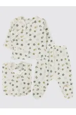 Baby Bodysuit Sets 0-24 Months Ecru - Package