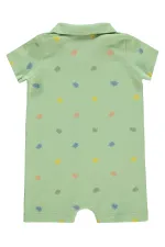 Grenouillères bébé 0-24 mois vert doux - Emballage