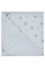 Ensemble couverture et lange pour bébé 0-24 mois, écru - Emballage