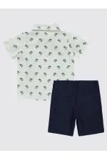 Bebek Takım 0-24 Ay İndigo - Paket