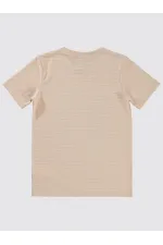 T-shirt garçon 10-13 ans, motif saumon - Emballage