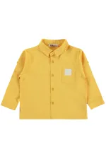 Ensemble chemise garçon 2-5 ans moutarde - Lot