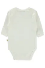 Body bébé à boutons-pression blanc 0-24 mois - Lot