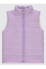 Kız Çocuk Yelek 10-13 Yaş Lila - Paket