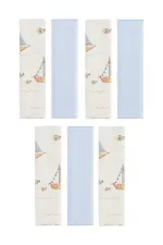 Baby Burp Cloths and Wipes 0-24 Months, Ecru - Pack