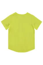 T-shirt garçon jaune citron 2-5 ans - Emballage