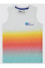 T-shirt garçon turquoise 10-13 ans - Emballage