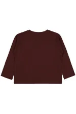 Boys Sweatshirt 10-13 Years Old Burgundy - Package