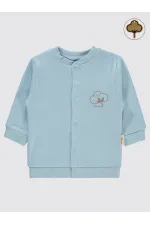 Gilet bébé bleu 0-24 mois - Emballage