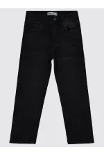 Erkek Çocuk Pantolon 6-9 Yaş Siyah - Paket