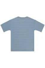 T-shirt garçon, 6-9 ans, bleu indigo clair - Lot T-shirt garçon, 6-9 ans, bleu indigo clair - Lot