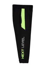 Erkek Çocuk Eşofman Altı 10-13 Yaş Siyah - Paket