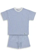 Ensemble d'équipe garçon 2-5 ans bleu - Emballage