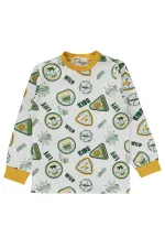 Ensemble pyjama garçon 2-5 ans moutarde - Lot Ensemble pyjama garçon 2-5 ans moutarde - Lot