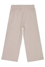 Girls Tracksuit Bottoms 6-9 Years Old Stone Melange - Package