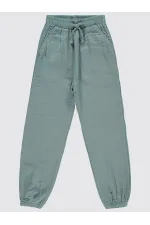 Kız Çocuk Pantolon 10-13 Yaş Mavi - Paket