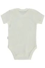 Bebek Çıtçıtlı Badi 0-24 Ay Ekru - Paket