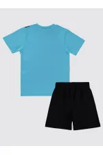 Erkek Çocuk Takım 2-5 Yaş Turkuaz - Paket