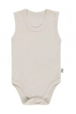 Baby Snap Bodysuit 0-24 Months, Ecru - Package